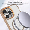 For iPhone 14 Pro Frosted Translucent Side Ice Fog Cooling MagSafe Phone Case(Light Purple)