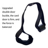 2 in 1 Home Yoga Hammock Indoor Stretching Sling Stretch Widening Yoga Strap + Door Buckle Storage Bag Set(Pink)