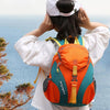 5L Children Outdoor Travel Backpack Elementary School Kindergarten Schoolbag(Black)