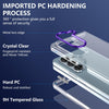 For Samsung Galaxy Z Fold5 lce Folding Series Integrated Clear PC Phone Case(Purple)