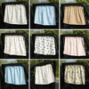 Car Heat Insulation Blackout Cartoon Cotton Sunshade(Striped Blue Rabbit)