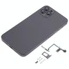 iPhone XS Max Back Cover, iP14 Pro Max Style (Black)
