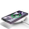 For Samsung Galaxy S25 Ultra 5G Skin Feel Detachable Card Bag Magsafe Phone Case(Purple)