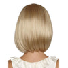 Short Straight Hair Bob Haircut Wig Chemical Fiber Hair Headgear for Women(Champagne Gold)