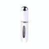Portable Mini Aluminum Refillable Perfume Bottle Spray Empty Cosmetic Containers Atomizer, Capacity:5ml(Bright Silver)