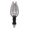 Motorcycle Turn Signal Light DC12V 1W 33LEDs SMD-3528 Lamp Beads (Red Light)