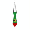 Christmas Children Cartoon Ties Holiday Party Performance Costume Props, Color: Elves