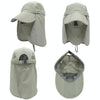 outfly 360 Degree Anti-Ultraviolet Hat Quick Drying Sun Cap, Size: Adjustable(Adult Light Gray)