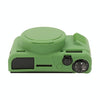 For Canon PowerShot G7 X Mark II / G7X2 Soft Silicone Protective Case with Lens Cover(Green)