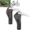 Ergonomic Combination Sets Handlebar with Vice(White)