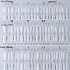 10pairs Of 100pcs/Box Frosted False Nails Artificial Tip, Shape: Ballet Nail M
