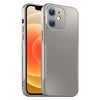 For iPhone 12 Blade Slim AG Matte Shockproof Phone Case(Titanium Gray)