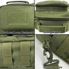Outdoor Mountaineering Waterproof Shoulder Bag Shoulder Bag(ArmyGreen)