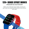 P43 1.8 inch TFT Screen Bluetooth Smart Watch, Support Heart Rate Monitoring & 100+ Sports Modes(Gold)