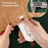 Food Packaging Sealer 2 In 1 Magnetic Mini Handheld Vacuum Sealer Machine With Cutter(Black)