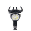 500LM Bicycle Light Mobile Phone Holder Multi-Function Riding Front Light With Horn 2400 mAh (Black)