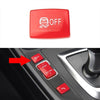 For BMW 3 Series Left Driving Car Central Control Multi-function ESP Button 6131 9252 912(Red)