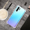 For Huawei P30 Pro Four-Corner Anti-Drop Ultra-Thin Transparent TPU Phone Case(Transparent)