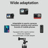 TELESIN 360 Degree Rotation 1.5m Selfie Stick Foldable Tripod For GoPro Hero / Insta360 /  DJI Osmo Action(Black)