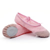 Flats Soft Ballet Shoes Latin Yoga Dance Sport Shoes for Children & Adult(Pink)