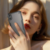 For iPhone XS Max Armor Glaze PC Hybrid TPU Phone Case(Black)