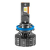 95W LED Three Copper Tube Aluminum Alloy Thick Headlight, Bulb: H11