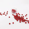30 PCS / 3 Bags 1:12 Mini Doll House Kitchen Accessories Miniature Fruit Vegetables Small Tomatoes(Red)