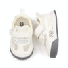 D2678 Autumn Baby Shoes Super Skin Children Sport White Shoees, Size: 17(Single Net White)