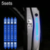 5sets Car Opening Door Anti-Collision Safety Warning Reflector(Diamond Blue)