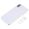 iPhone XS Back Cover Replacement White - Camera Lens & SIM Tray