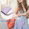 For vivo Y300 Global / V40 Lite IDN Embossed Kitten Phone Leather Case with Lanyard(Purple)