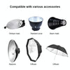 TRIOPO Oubao TTR300W Studio Flash with E27 150W Light Bulb