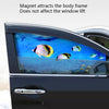 Automobile Sunshade Car Windows Sun Protection And Heat Insulation Magnetic Telescopic Side Curtains(Auspicious Three Treasures Co-driver)