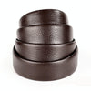 Men Casual Cow Leather Belt Waistband, Length: 120cm(Brown)