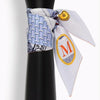 Letter Tarot Small Scarf for Women, Width: 6.2cm, Letter:M