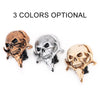 Universal Vehicle Car Creative Skull Double Heads Shaped Shifter Cover Manual Automatic Gear Shift Knob (Bronze)