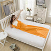 Ultralight Outdoor Sleeping Bag Pongee Portable Single Sleeping Bags 210x70(Orange red)