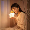 Silicone Star Colorful Bedside Night Light, Spec: Remote Control