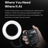 Godox ML-150II On-camera Macro Ring Flash Light with 8 Different Size Adapter Rings (Black)
