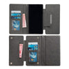 For Samsung Galaxy S25 5G Multifunctional 7-Card Wallet Leather Phone Case(Grey)