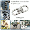 4mm 304 Stainless Steel Universal Rotating Ring
