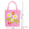 Handbag Handmade DIY Production Materials Package Kindergarten Children Educational Toys(Panda)