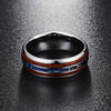 Ceramic Tungsten Steel Dragon Texture Ring for Men, Ring Size:13