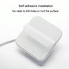 Child Safety Lock No Hole Window Limiter Refrigerator Drawer Cabinet Combination Lock, Specification: 2-bit White