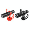 2pcs Microphone Mounting Bracket Cold Shoe Mount Mic Holder(Red)