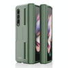 For Samsung Galaxy Z Fold3 5G Armor Hinged Shockproof PC + TPU Folding Phone Case(Green)