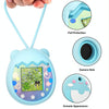 For Tamagotchi Pix Cartoon Electronic Pet Gaming Machine Silicone Protective Cover, Color: Cyan