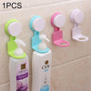 Non-trace Sticking Pylons Bathroom Kitchen Wall Strong Suction Cup Shower Gel Pylons Hanger Vacuum Sucker,Random Color Delivery