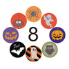 Halloween Stickers Gift Decoration Baking Cake Packaging Labels, Size: 2.5cm / 1 Inch(A-125)