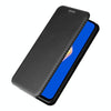 For Asus Zenfone 9 Carbon Fiber Texture Flip Leather Phone Case(Black)